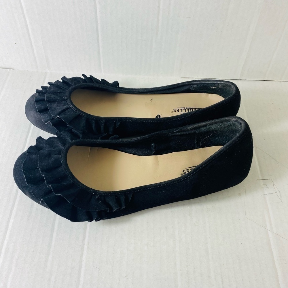 Seychelles Women's Black Suede Flats Size:7 - Picture 5 of 6